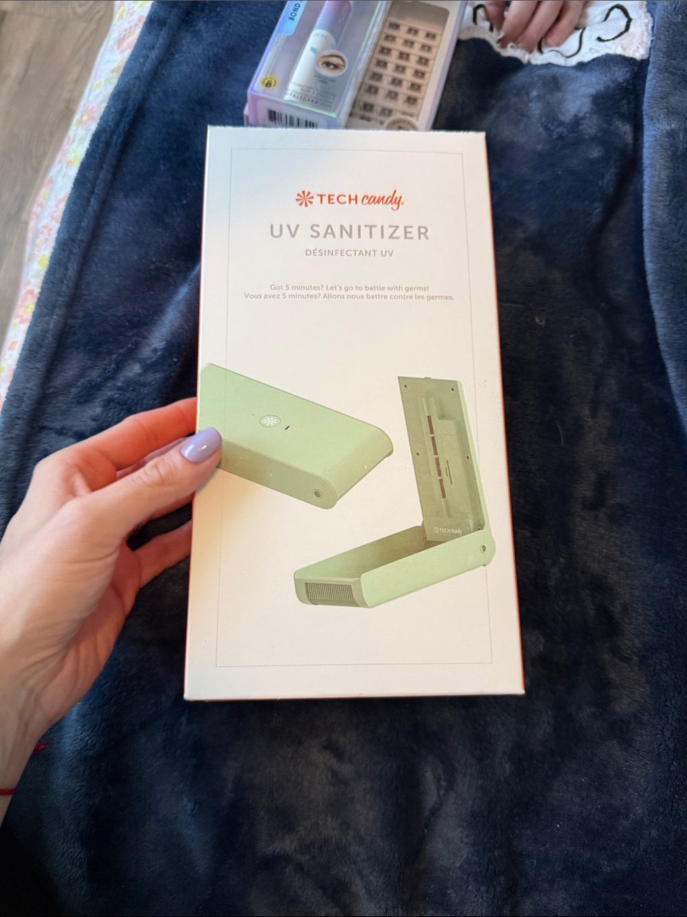 Tech Candy UV Sanitizer - Mint Green
